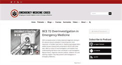 Desktop Screenshot of emergencymedicinecases.com